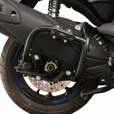 GP Kompozit Honda PCX 125 2021-2025 Uyumlu Egzoz Koruma Demiri Siyah