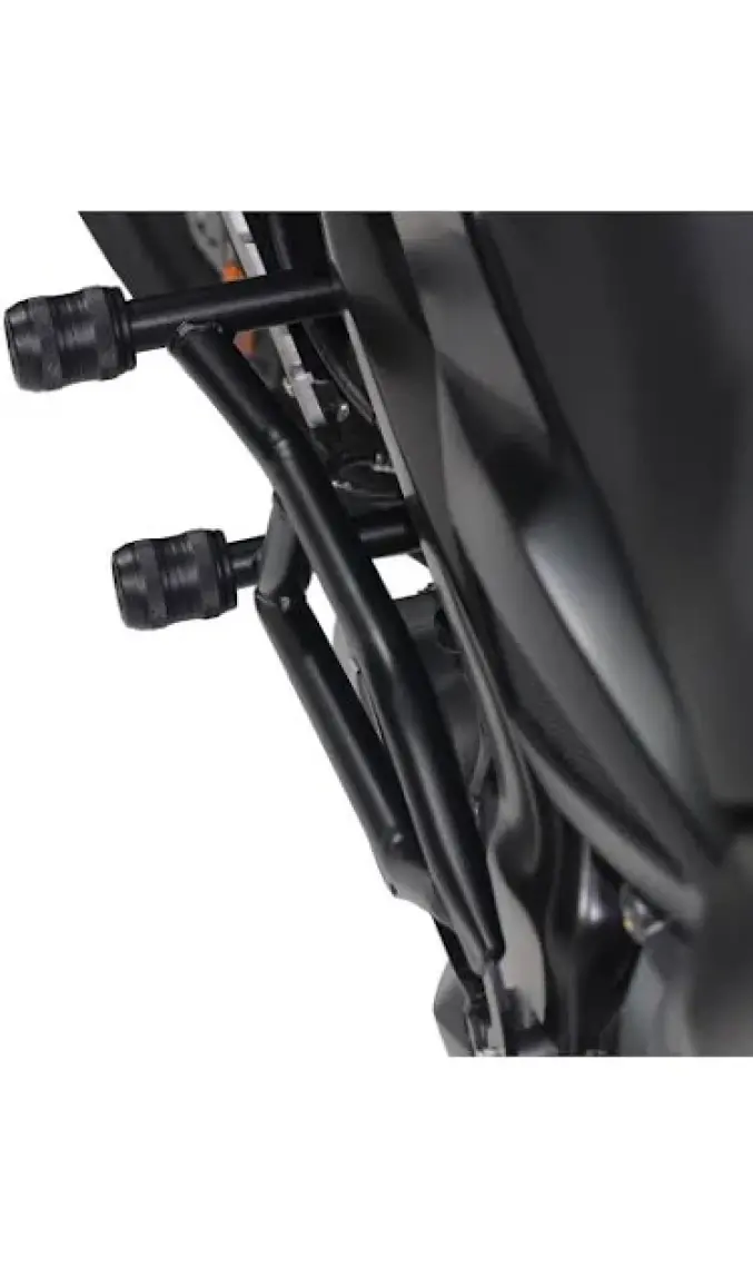 GP Kompozit Bajaj Pulsar NS 200 2022-2024 Uyumlu Motor Koruma Demiri Siyah