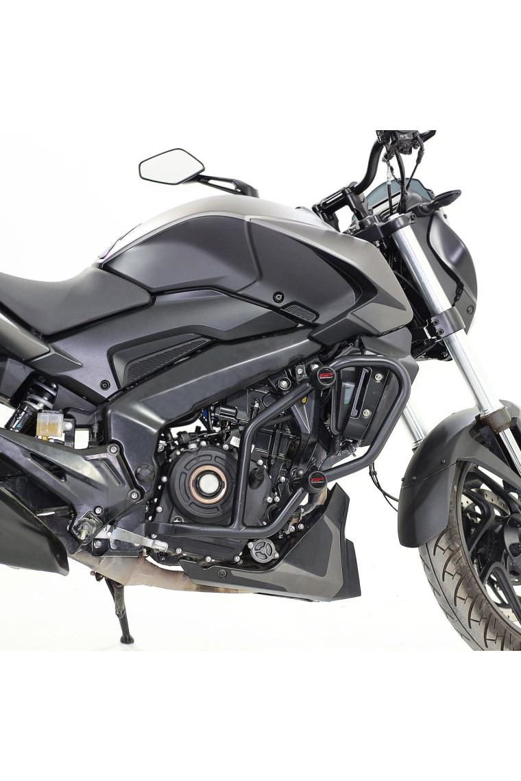 GP Kompozit Bajaj Dominar 250 / 400 2020-2024 Uyumlu Motor Koruma Demiri Siyah