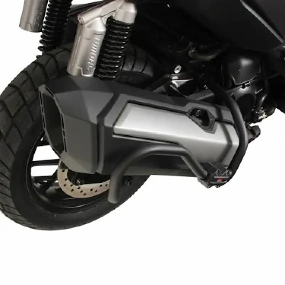 GP Kompozit Honda ADV 350 2023-2024 Uyumlu Egzoz Koruma Demiri Siyah