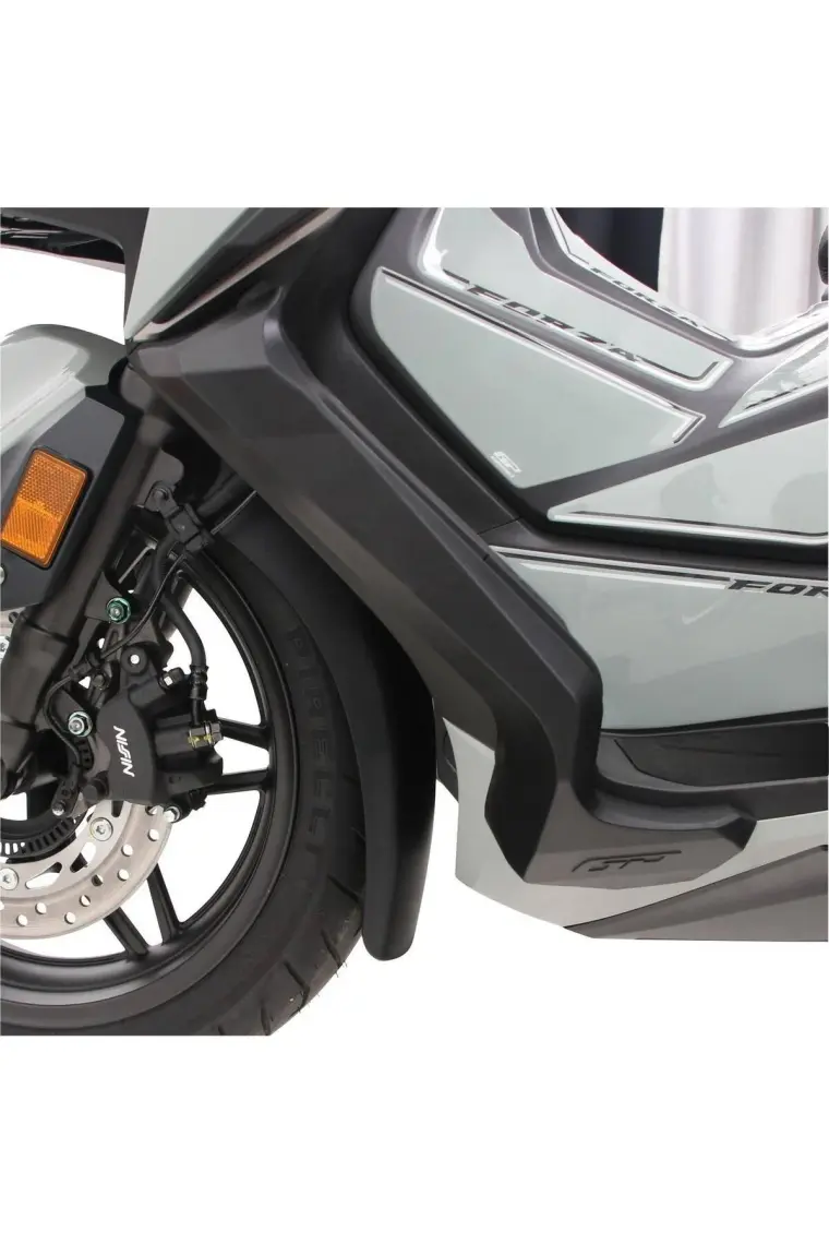 GP Kompozit Honda Forza 250 2023-2024 Uyumlu Üst/Alt Bacak ve Grenaj Koruma Seti Siyah