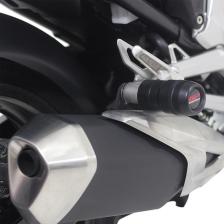 GP Kompozit Honda NC 700 X-S / NC 750 X-S 2012-2024 Uyumlu Egzoz Koruma Takozu Siyah
