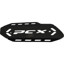 GP Kompozit Honda PCX 125 / 150 2018-2025 Uyumlu Egzoz Koruma Kapağı Siyah