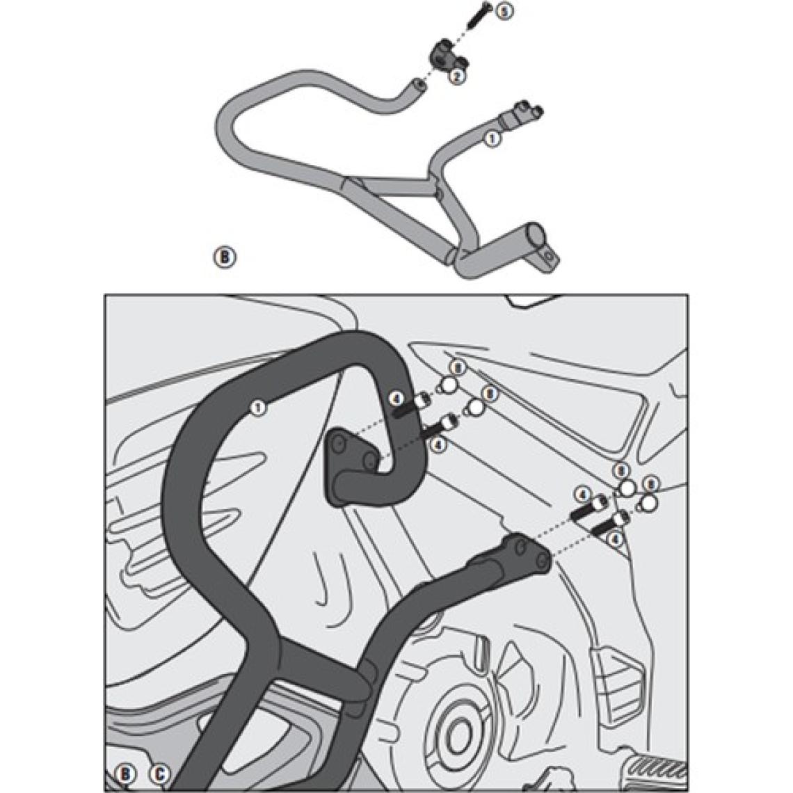 Givi TN3101 Suzuki Dl 650 V-Strom (11-19) Koruma Demiri