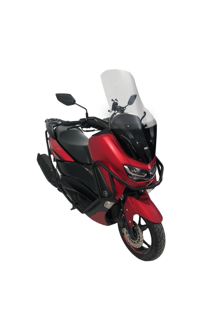 GP Kompozit Yamaha NMAX 125 / 155 2021-2024 Uyumlu Motor Koruma Demiri Siyah