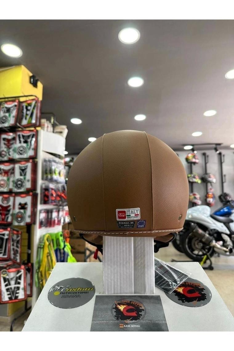 Sway Açık Kask Sw 701 Brown