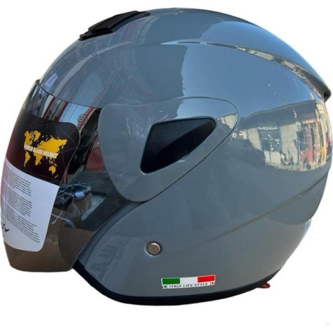 Sway Sw 700 Motosiklet Nardo Gri Yarım Kask