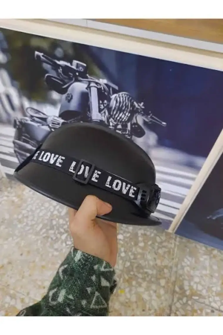 Pro Helmets Htc-87 Açık Gözlüklü Motosiklet Kaskı