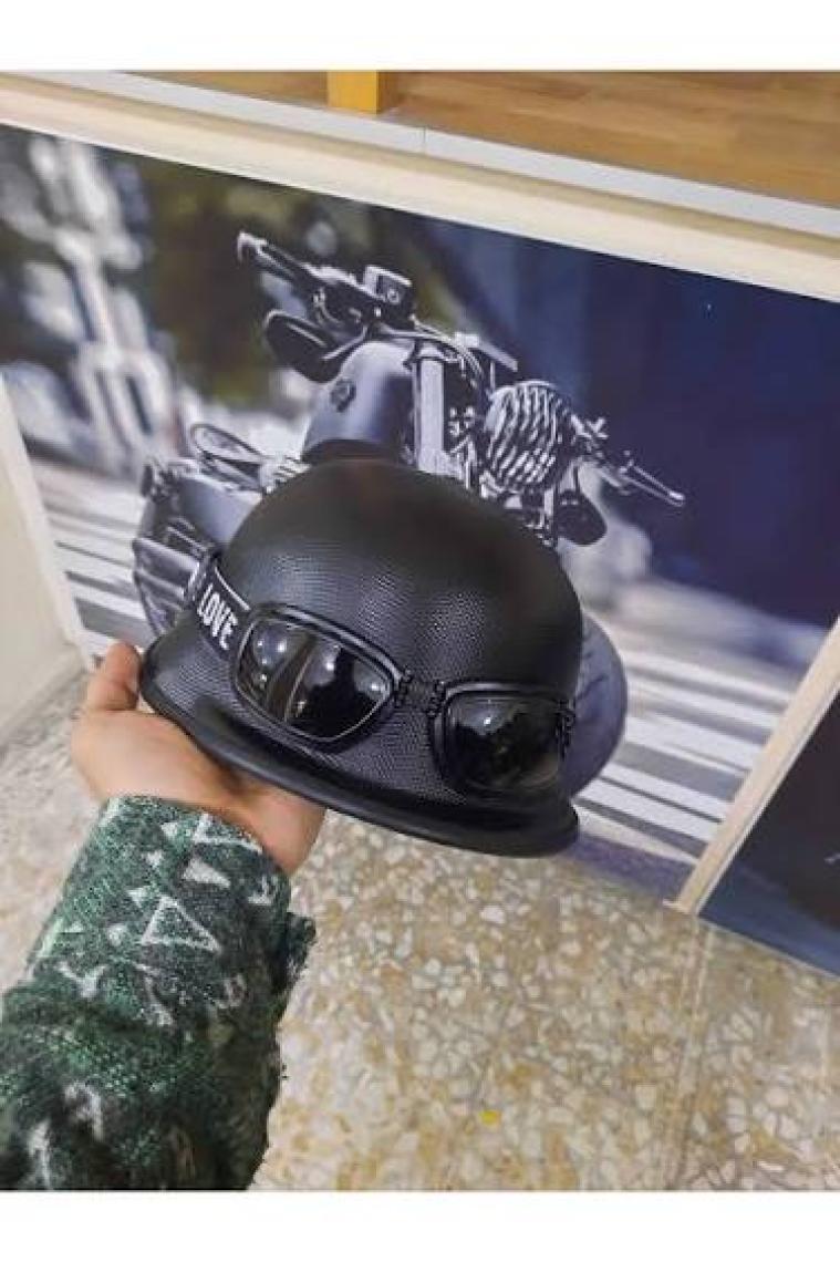 Pro Helmets Htc-87 Açık Gözlüklü Motosiklet Kaskı