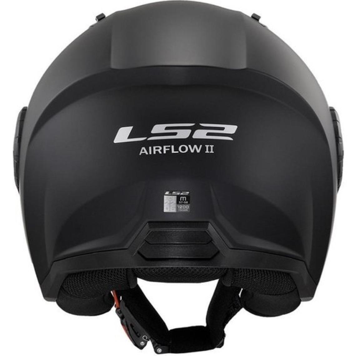Ls2 Airflow 2 Mat Siyah Yarım Kask