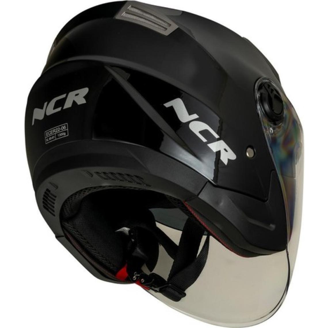 NCR Jet Çenesiz Kask (Ece Belgeli)