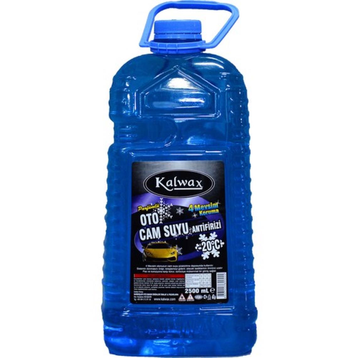 Kalwax Kışlık Cam Suyu Antifrizi 2,5 lt. -20 °C Parfümlü