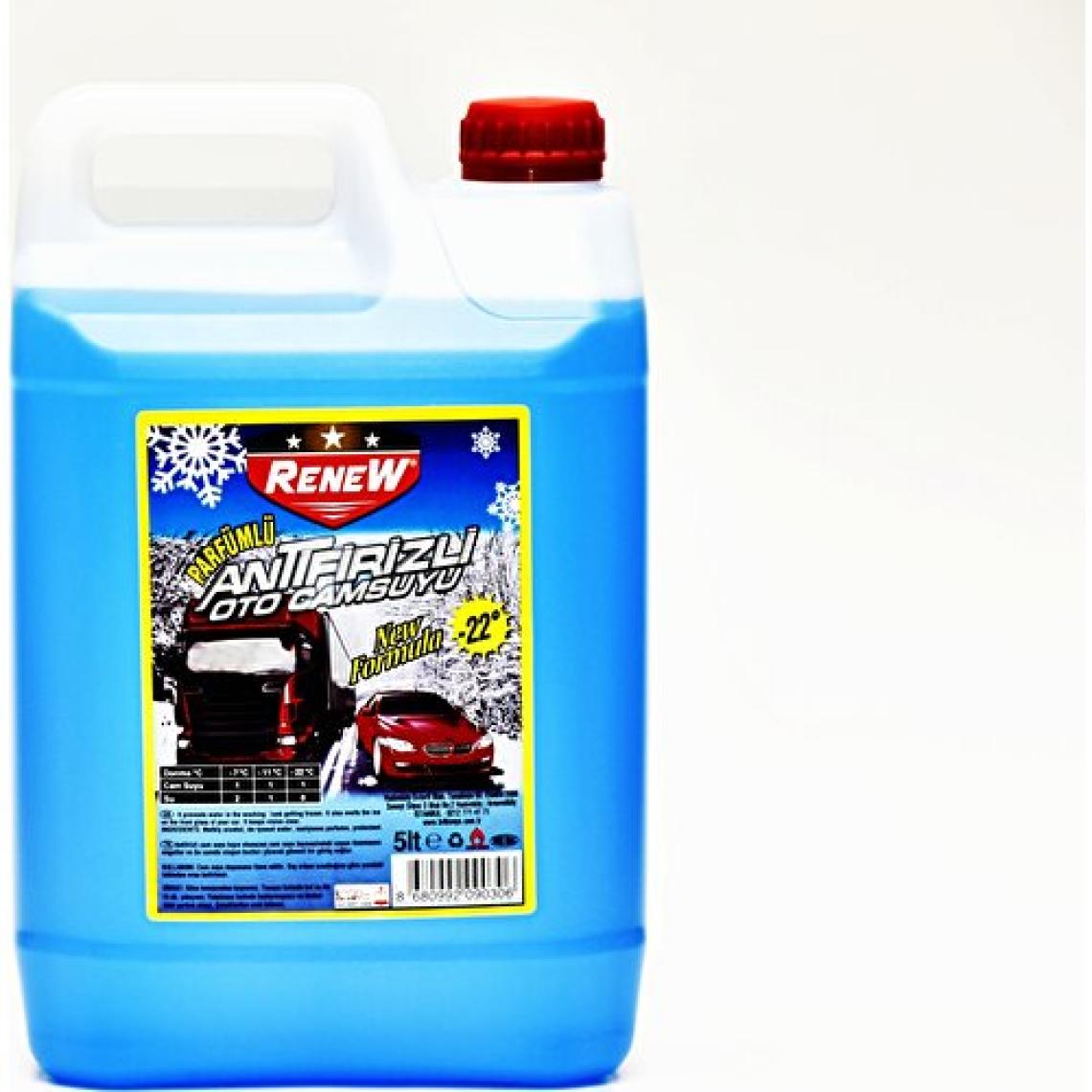Renew -22 Derece Antifrizli 5 lt Oto Cam Suyu