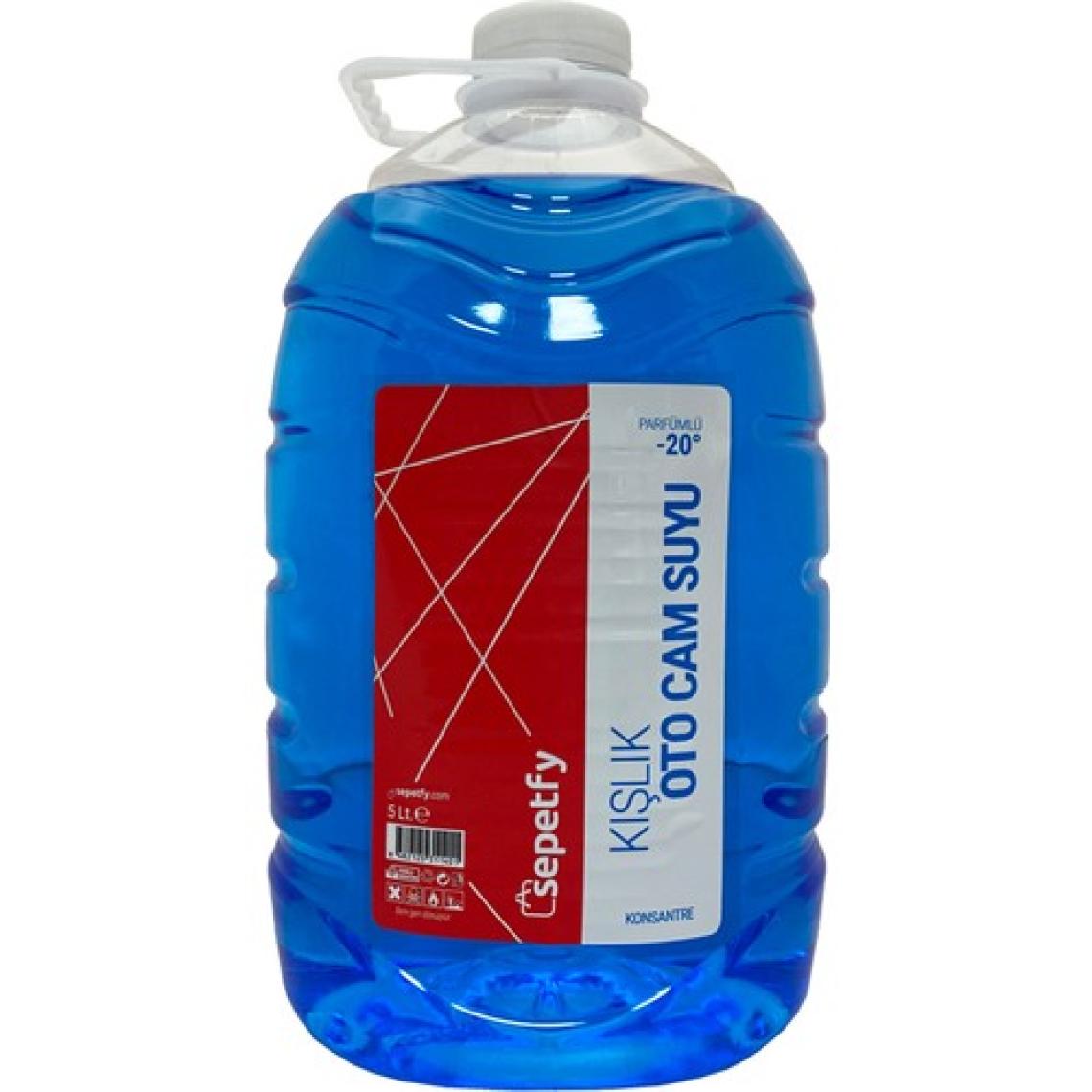 Sepetfy -20 Antifirizli Cam Suyu Kışlık 5 lt.