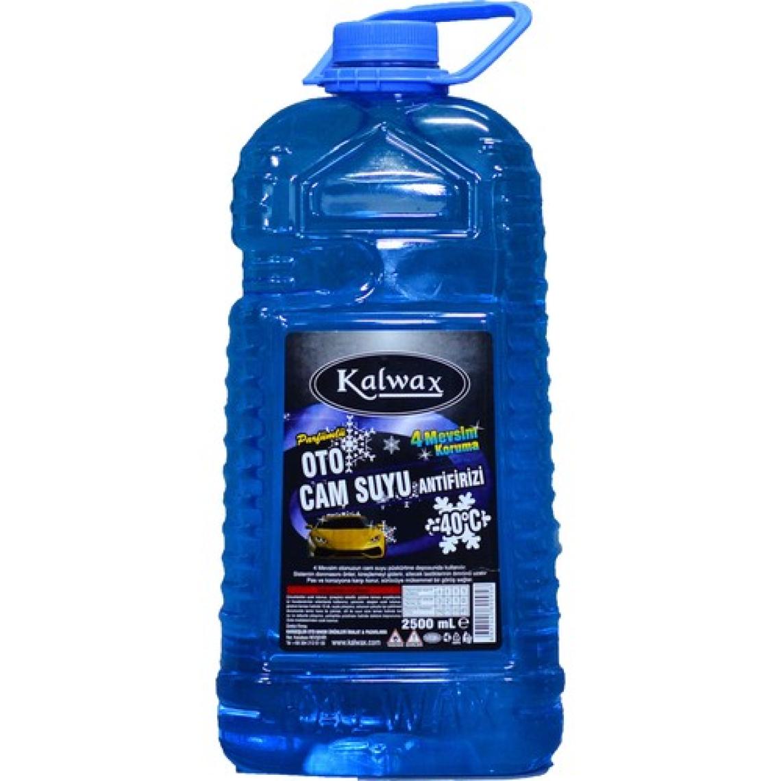 Kalwax Cam Suyu -40 Derece 2,5 lt. Parfümlü