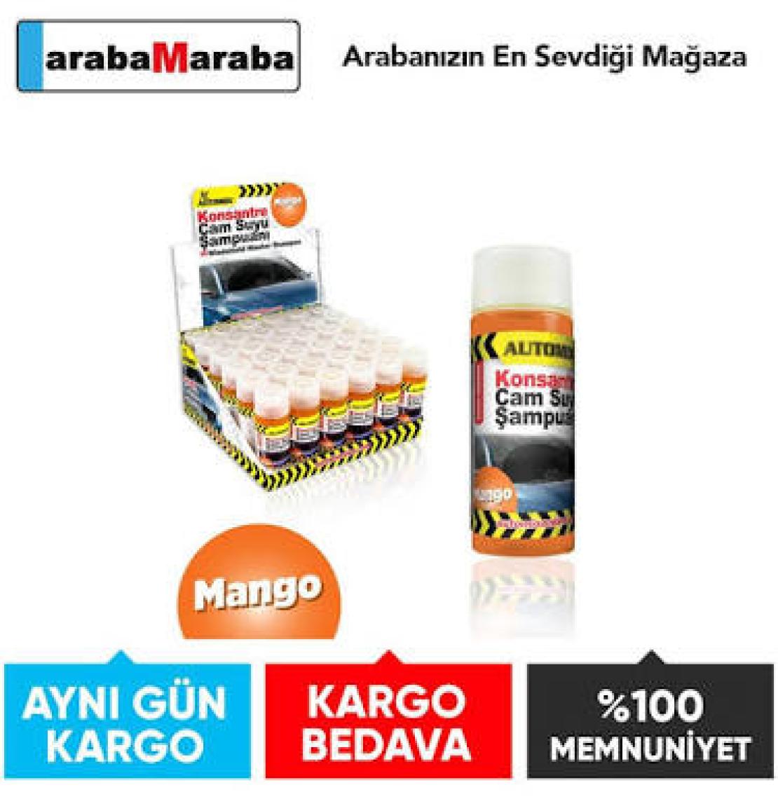 Automix Cam Suyu Şampuanı Mango Kokulu 50Ml