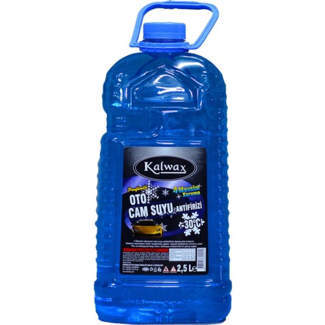 Kalwax Cam Suyu -30 Derece 2,5 lt. Parfümlü