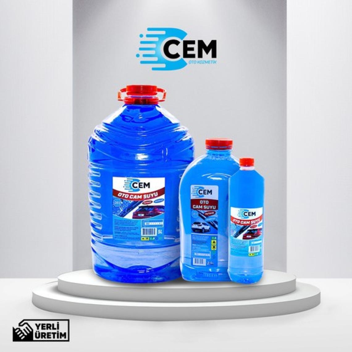 CEM CAR CARE Cam Suyu 1 LT Antifriz İçerikli -20 Derece