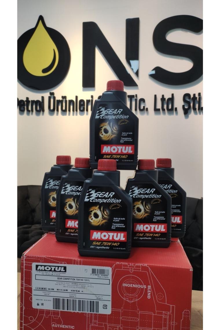 Motul Gear Competıtıon 75W140 1 Litre