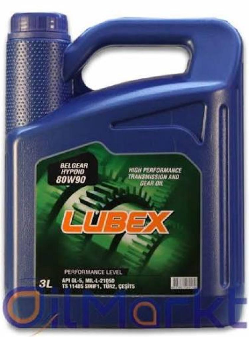 Lubex Mitras AX HYP 80W-90 3 Litre Şanzıman Yağı ( Üretim Yılı: 2021 )