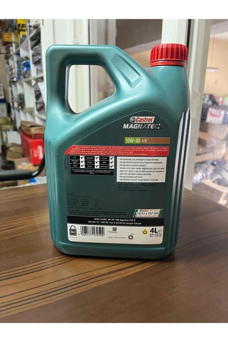 Castrol 10W-40 A/b 4lt Castrol Magnatec