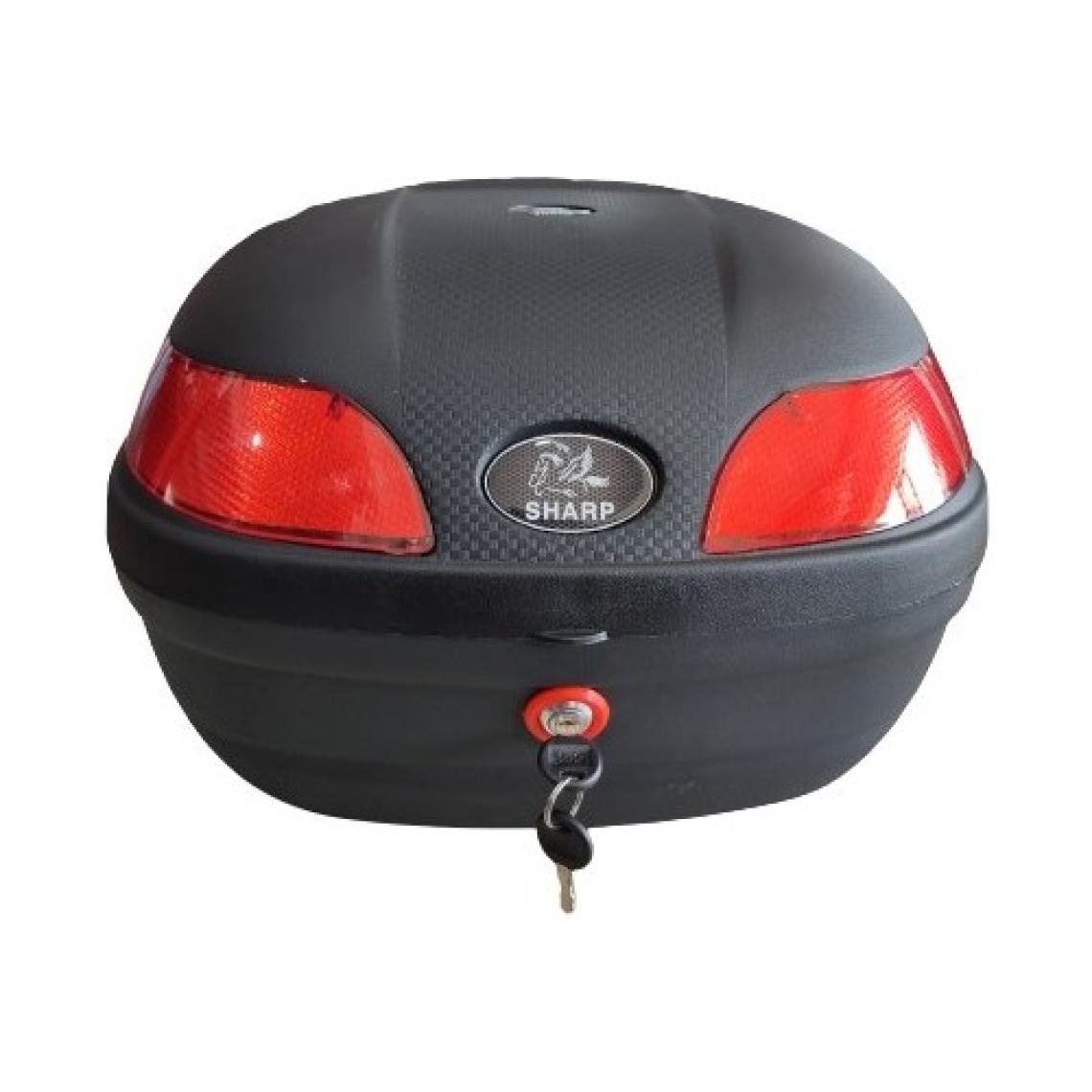 Sharp S33 Carbon 33 Litre  Motosiklet Arka Çanta Siyah