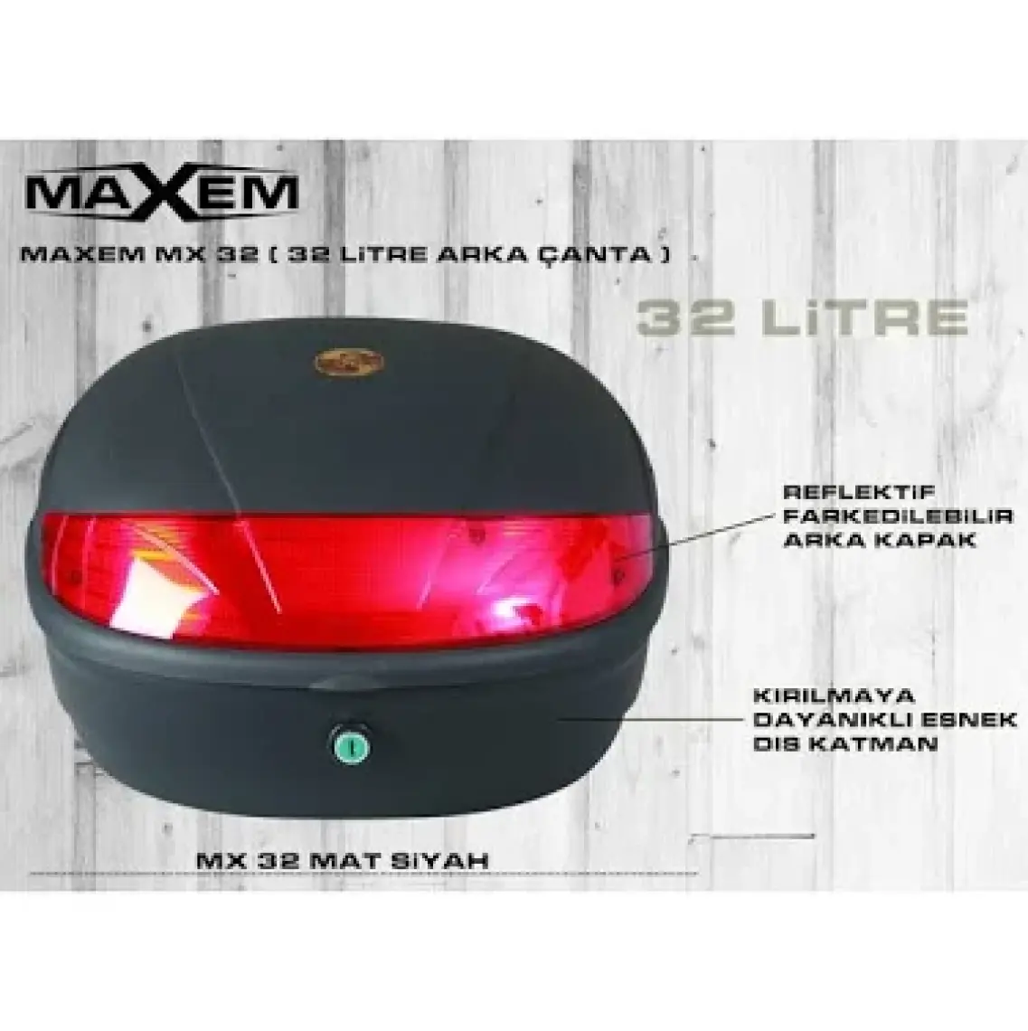 Maxem Çanta Sl-40 Siyah 40LT
