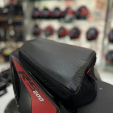 Motobros Motosiklet Fermuarlı Su Geçirmez Körüklü Arka Çanta ve Sele Pedi