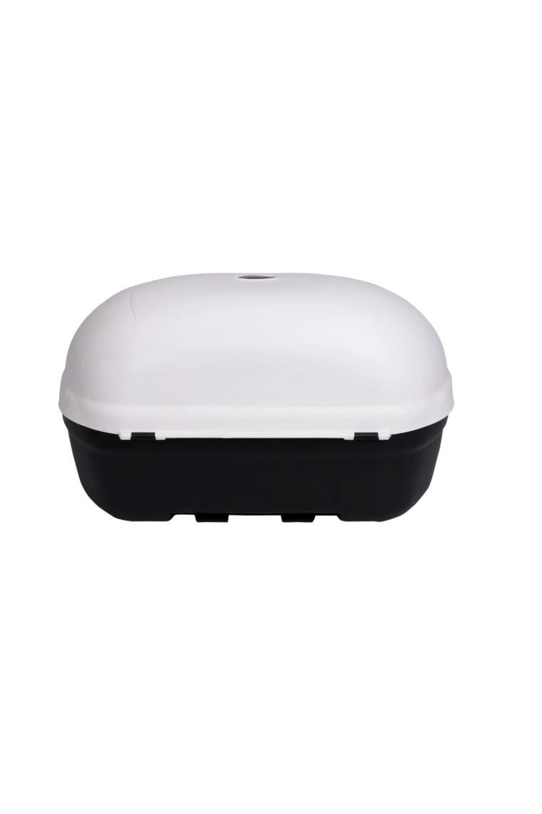 Arwic Motor Arka Çanta Bagaj 46 Lt Beyaz+Baglantı Aparatları