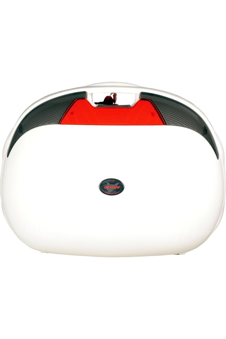 Arwic Motor Arka Çanta Bagaj 46 Lt Beyaz+Baglantı Aparatları