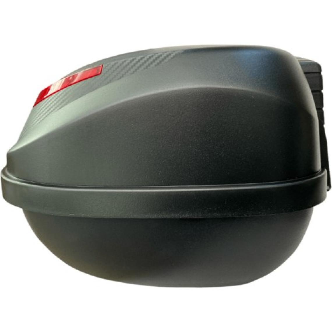 Motoanl Motosiklet Arka Çanta 32 Litre Carbon Desen Sırt Dayama Pedi Motor Çanta