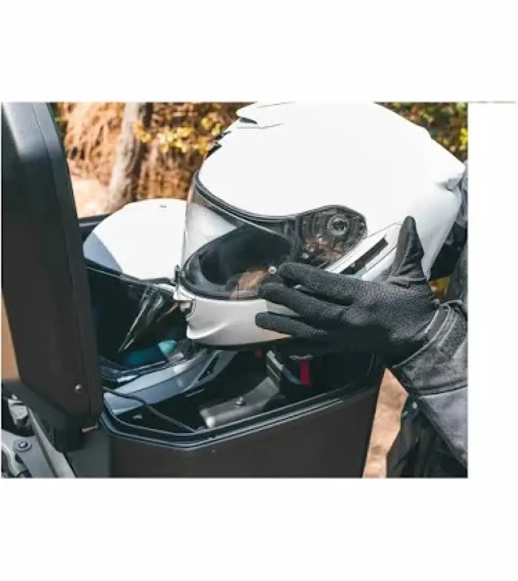 Shad Tr-55 Motosiklet Metal Arka Çanta Titanyum