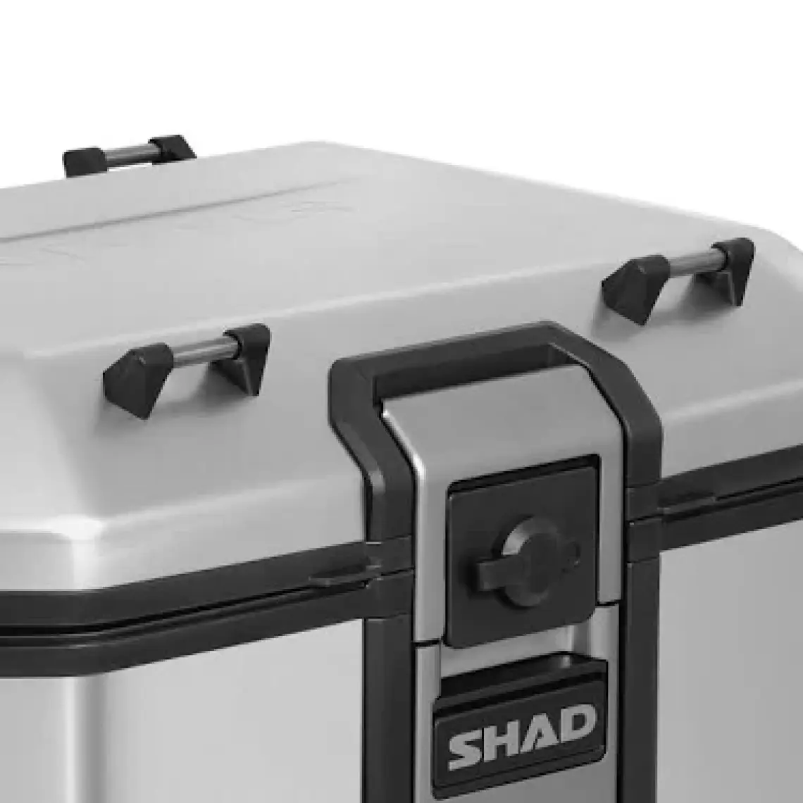 Shad Tr-55 Motosiklet Metal Arka Çanta Titanyum