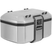 Shad Tr-55 Motosiklet Metal Arka Çanta Titanyum