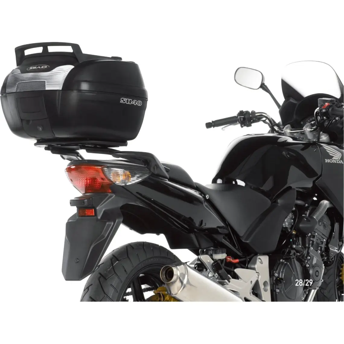 Shad Arka Çanta Sh40 Siyah Kargo D0b40199