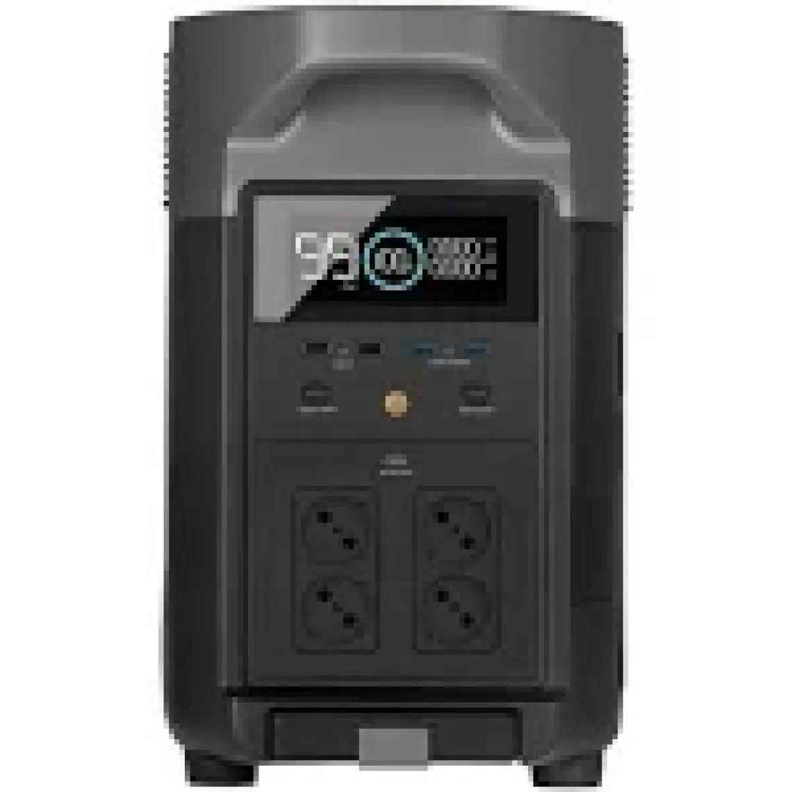 EcoFlow Delta Pro Taşınabilir Güç Kaynağı - 3600Wh Kapasite, 4x3600W (X-Boost 4500W) Çıkış Gücü, Ev, Karavan, Tekne ve Dış Mekan Kullanımı İçin LiFePO4 Bataryalı Solar Jeneratör