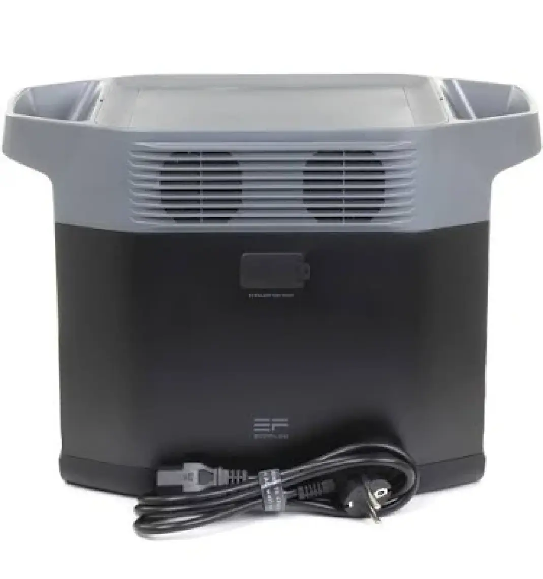 EcoFlow Delta 2 Taşınabilir Güç Kaynağı - 1024Wh Kapasite, 4x1800W (X-Boost 2400W) Çıkış Gücü, Ev, Karavan, Tekne ve Dış Mekan Kullanımı İçin LiFePO4 Bataryalı Solar Jeneratör