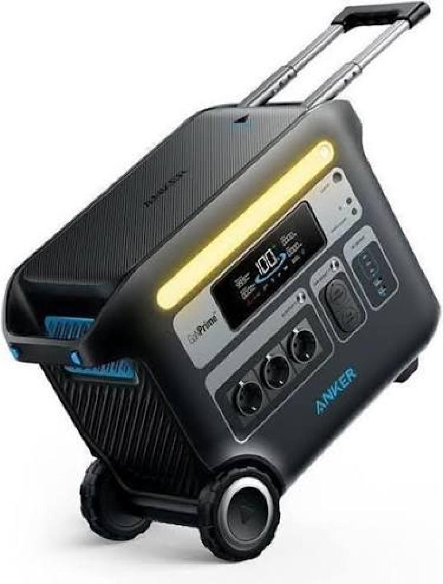 Anker PowerHouse 767 Taşınabilir Güç Kaynağı 2048Wh 2400W Ev Karavan ve Dış Mekan Kullanımı İçin LiFePO4 Pilli Jeneratör - A1780 (Anker Türkiye Garantili)