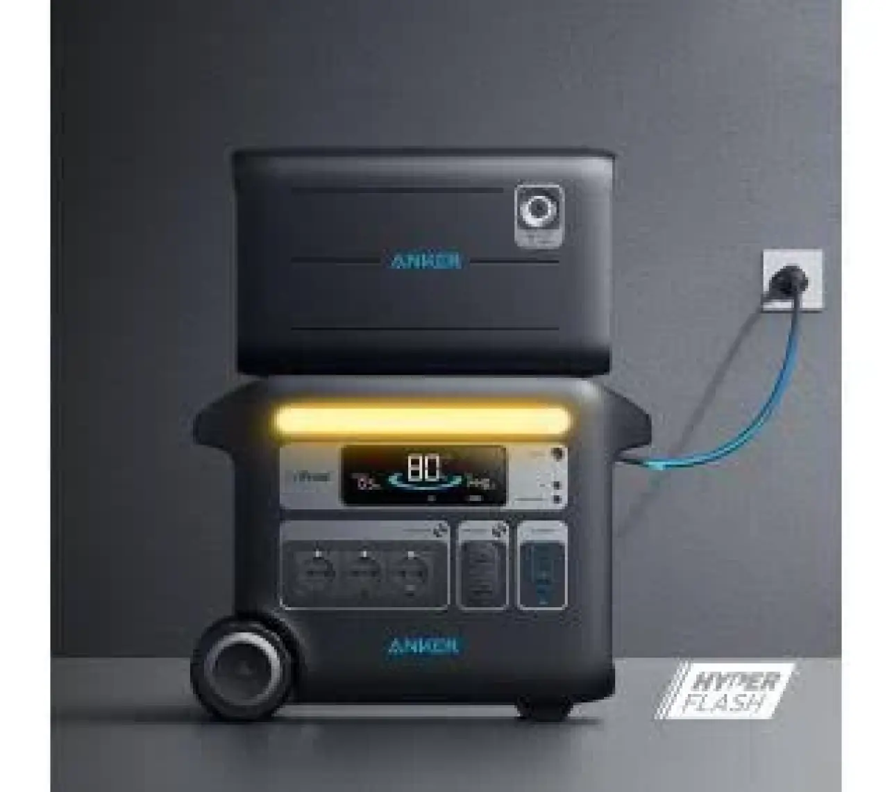 Anker PowerHouse 760 Ek Taşınabilir Güç Kaynağı 2048Wh 2400W - 767 ile Uyumlu Ek Batarya - A1780 (Anker Türkiye Garantili)