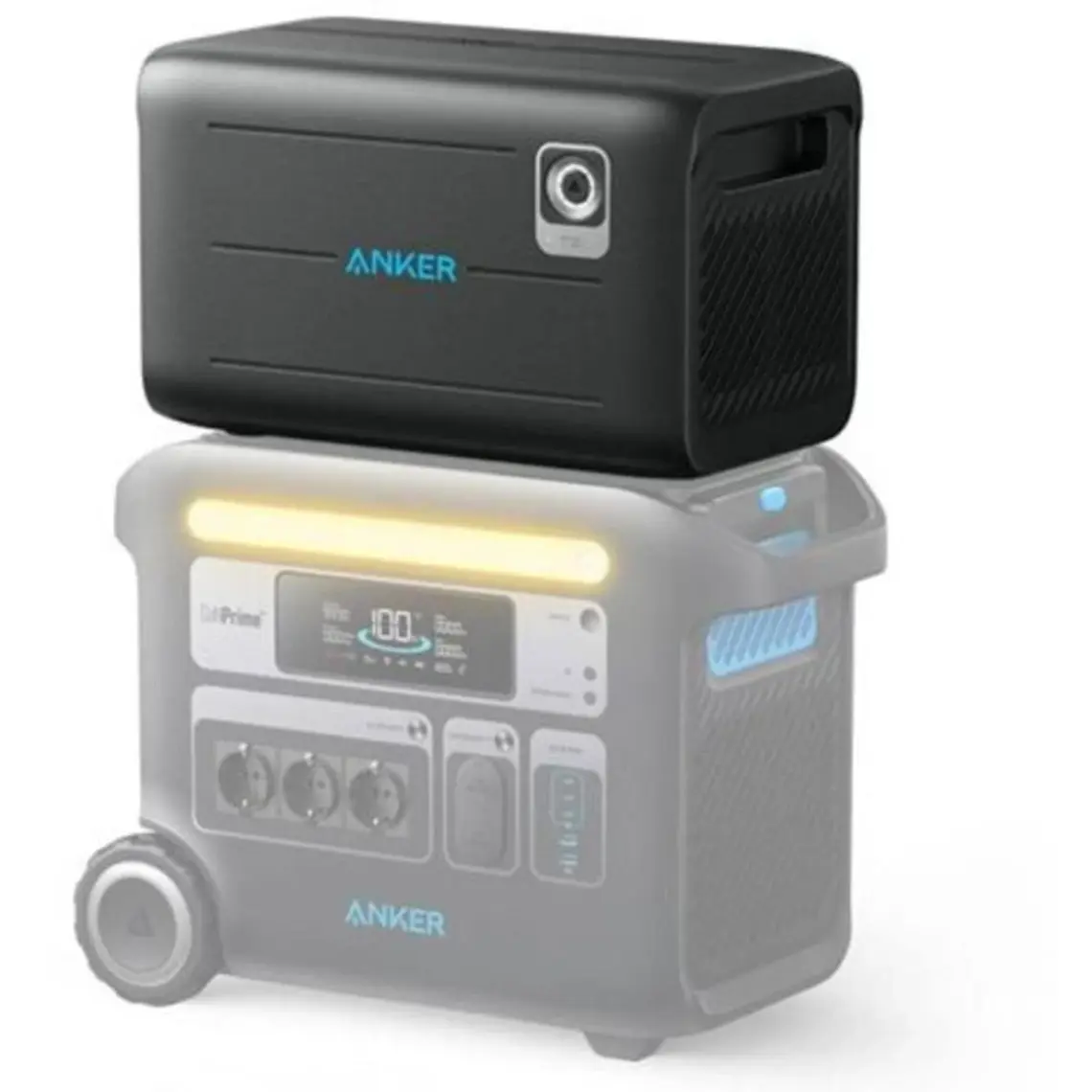 Anker PowerHouse 760 Ek Taşınabilir Güç Kaynağı 2048Wh 2400W - 767 ile Uyumlu Ek Batarya - A1780 (Anker Türkiye Garantili)
