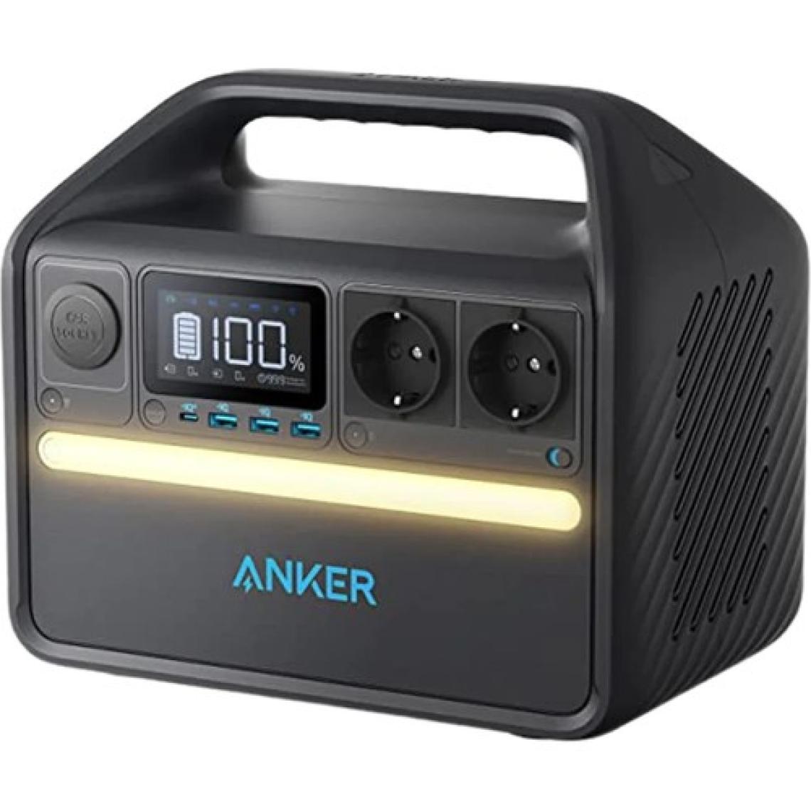 Anker PowerHouse 535 Taşınabilir Güç Kaynağı 512Wh 500W Ev Karavan ve Dış Mekan Kullanımı İçin LiFePO4 Pilli Jeneratör - A1751 (Anker Türkiye Garantili)
