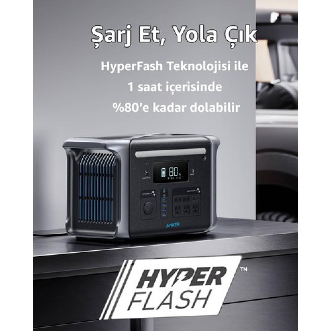 Anker PowerHouse 757 1229 Wh Taşınabilir Güç Kaynağı
