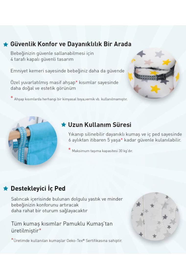 Kırmızı Şelale Bebek Salıncak