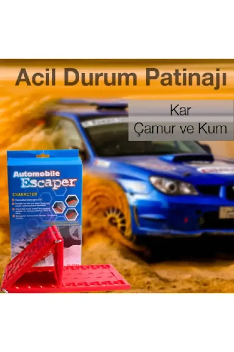 Ally Araç Lastik Kar ve Çamur Paleti Tekerlek Patinaj Pedi Katlanabilir AL-34788