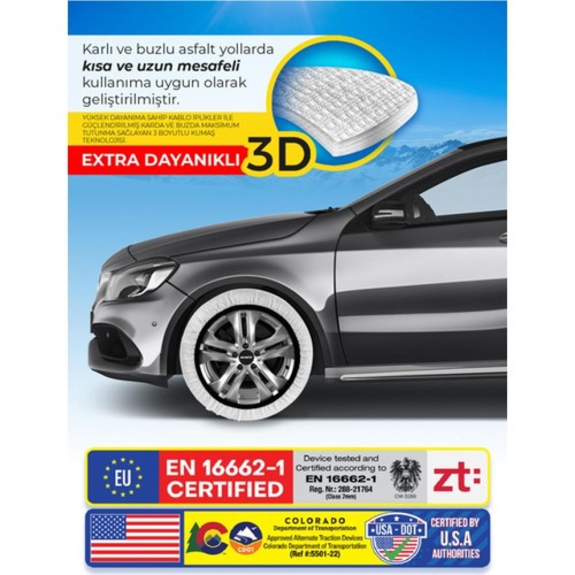 Matte Kar Çorabı - Superx Series