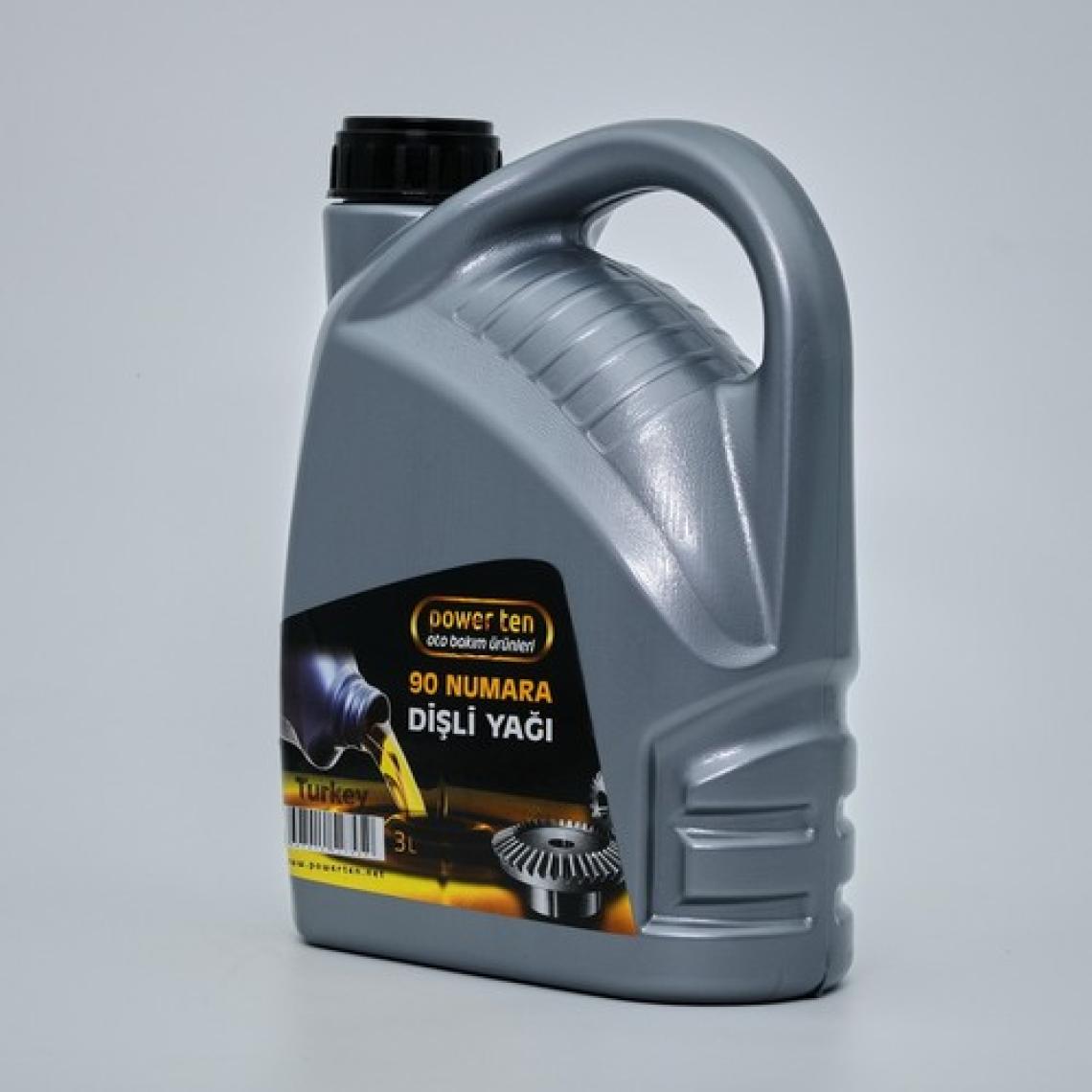 Powerten 90 Numara Dişli Asansör Yağı   3 Litre  ( Üretim Yılı: 2022 )