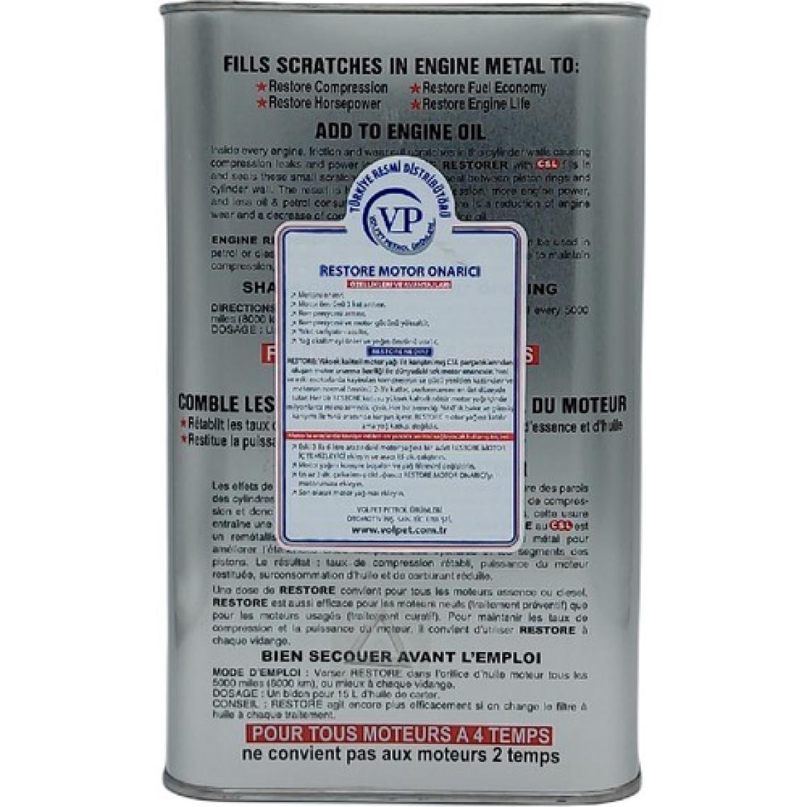 Restore Motor Onarıcı 1 lt