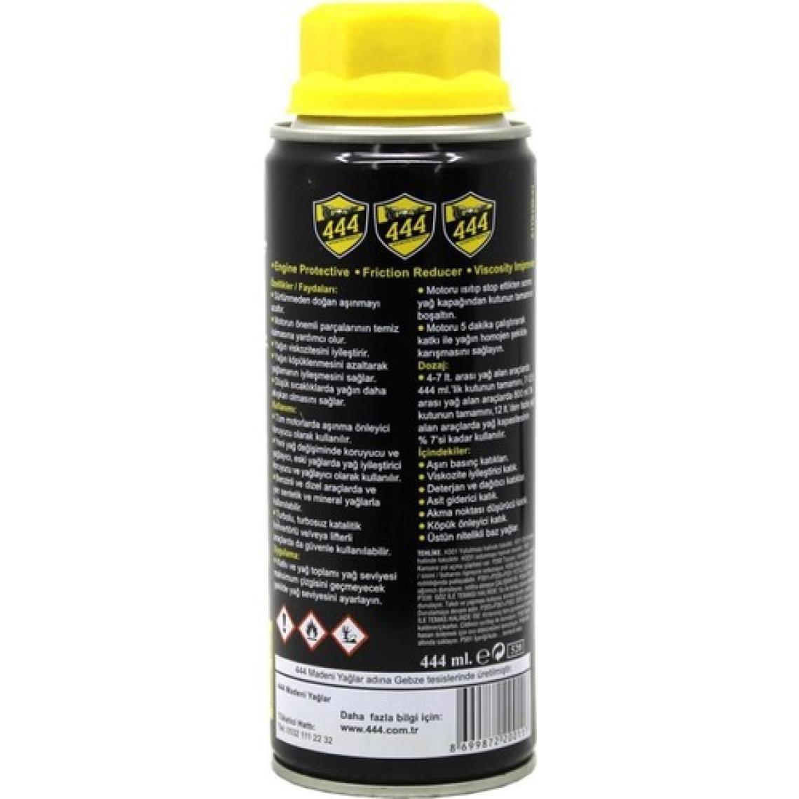444 Motor Koruyucu 444 ML Yağ Katkısı