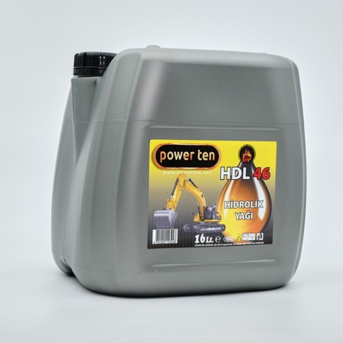 Powerten Hidrolik Sistem Yağı 46 16 Litre  ( Üretim Yılı: 2022 )