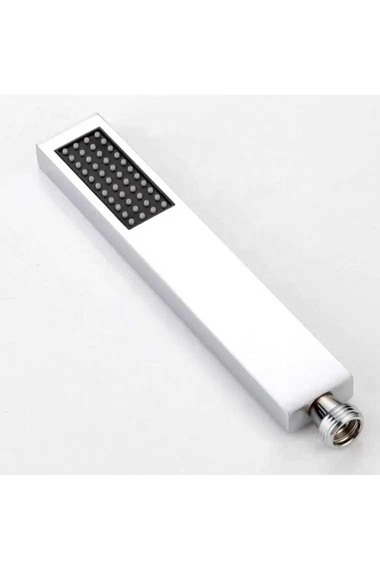 Fause El Duş Başlığı Pirinç Metal Kare KE102